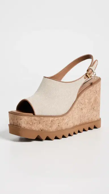 Stella McCartney Sneakelyse Slingback Sandals Ecru | Thumbnail 2 Stella McCartney Sneakelyse Slingback Sandals Ecru | Thumbnail 2