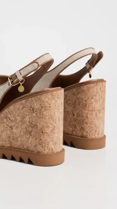 Stella McCartney Sneakelyse Slingback Sandals Ecru | Thumbnail 4 Stella McCartney Sneakelyse Slingback Sandals Ecru | Thumbnail 4