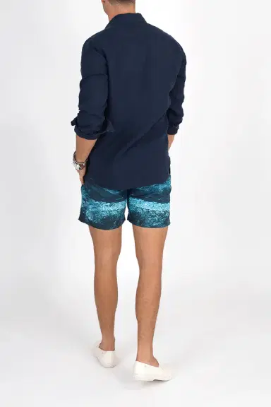 Orlebar Brown Bulldog Deep Sea Mid-Length Swim Shorts | Thumbnail 3 Orlebar Brown Bulldog Deep Sea Mid-Length Swim Shorts | Thumbnail 3