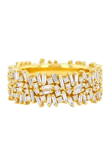 Suzanne Kalan Diamond Midi Ring Jacket | Thumbnail 1 Suzanne Kalan Diamond Midi Ring Jacket | Thumbnail 1