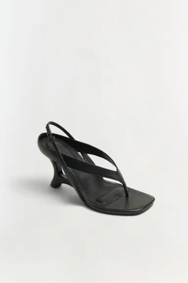 Simkhai Darya Leather Wedge Thong Sandal | Thumbnail 2 Simkhai Darya Leather Wedge Thong Sandal | Thumbnail 2