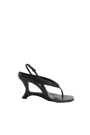 Simkhai Darya Leather Wedge Thong Sandal | Thumbnail 1 Simkhai Darya Leather Wedge Thong Sandal | Thumbnail 1