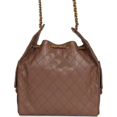 Chanel Chanel Medium 25 Hobo Bag Brown Caviar Antique Gold Hardware | Thumbnail 4 Chanel Chanel Medium 25 Hobo Bag Brown Caviar Antique Gold Hardware | Thumbnail 4