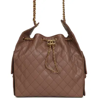 Chanel Chanel Medium 25 Hobo Bag Brown Caviar Antique Gold Hardware | Thumbnail 1 Chanel Chanel Medium 25 Hobo Bag Brown Caviar Antique Gold Hardware | Thumbnail 1