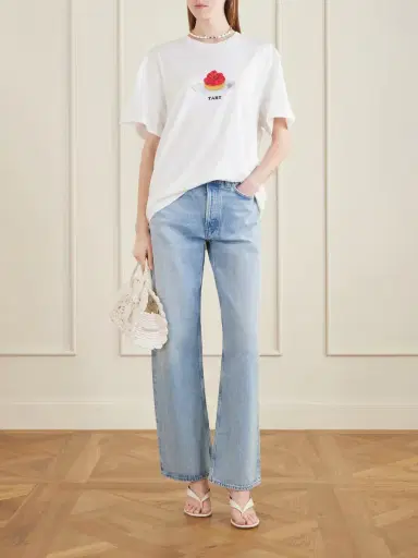 Stella McCartney Printed Cotton-jersey T-shirt | Thumbnail 2 Stella McCartney Printed Cotton-jersey T-shirt | Thumbnail 2