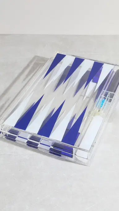 Tizo Design 18 Lucite Backgammon | Thumbnail 4 Tizo Design 18 Lucite Backgammon | Thumbnail 4