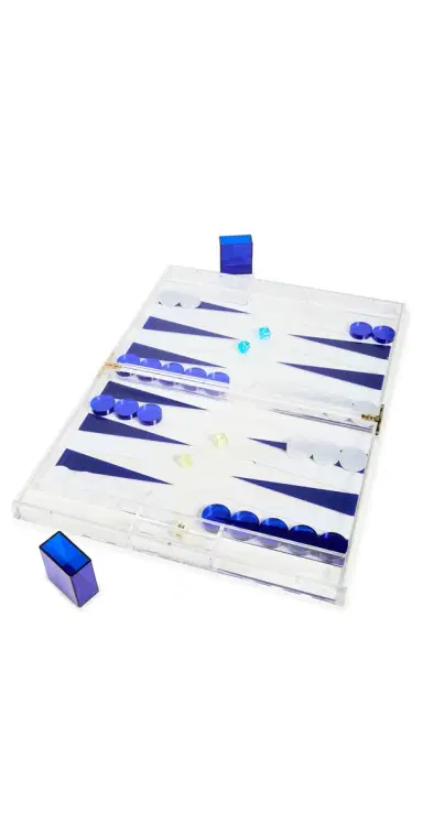 Tizo Design 18 Lucite Backgammon | Thumbnail 1 Tizo Design 18 Lucite Backgammon | Thumbnail 1
