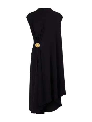 Bottega Veneta Embellished Jersey Midi Dress | Thumbnail 1 Bottega Veneta Embellished Jersey Midi Dress | Thumbnail 1