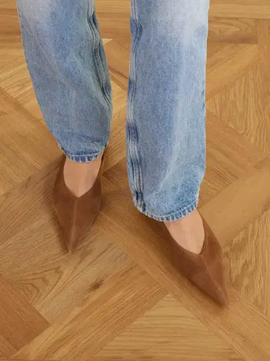 Saint Laurent Woven Leather Ballet Flats | Thumbnail 2 Saint Laurent Woven Leather Ballet Flats | Thumbnail 2