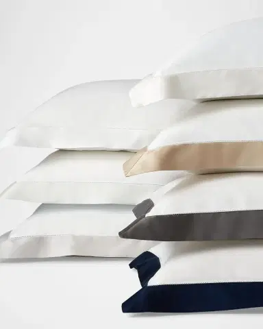 Ralph Lauren Home Organic Sateen Border King Sham | Thumbnail 4 Ralph Lauren Home Organic Sateen Border King Sham | Thumbnail 4