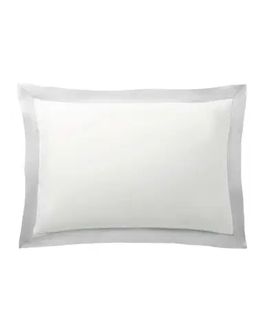 Ralph Lauren Home Organic Sateen Border King Sham | Thumbnail 1 Ralph Lauren Home Organic Sateen Border King Sham | Thumbnail 1