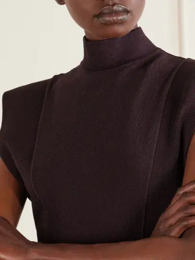 Alaïa Knitted Turtleneck Mini Dress | Thumbnail 5 Alaïa Knitted Turtleneck Mini Dress | Thumbnail 5