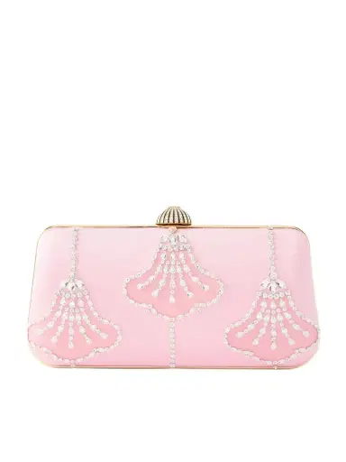 Valentino Garavani Carry Secrets Embellished Satin Clutch | Thumbnail 1 Valentino Garavani Carry Secrets Embellished Satin Clutch | Thumbnail 1