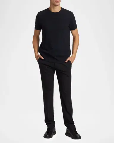 Moncler Men's Short-Sleeve Cotton T-Shirt | Thumbnail 2 Moncler Men's Short-Sleeve Cotton T-Shirt | Thumbnail 2