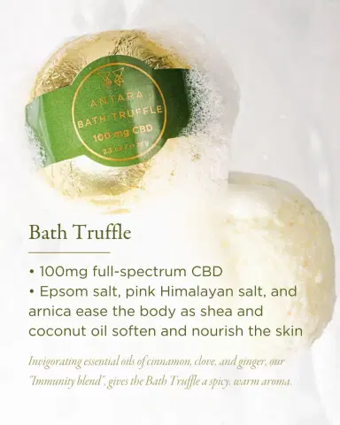 ZENTS 2.5 oz. ANTARA Bath Truffle with 100 mg CBD | Thumbnail 3 ZENTS 2.5 oz. ANTARA Bath Truffle with 100 mg CBD | Thumbnail 3