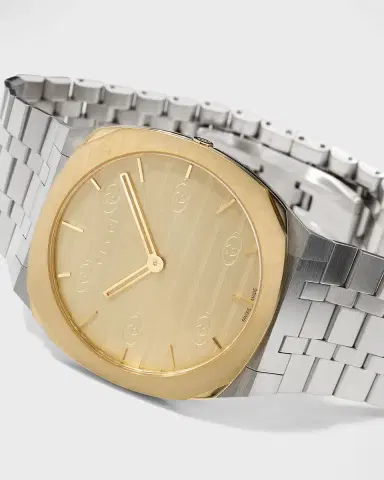Gucci 25H 38mm Two-Tone Bracelet Watch | Thumbnail 3 Gucci 25H 38mm Two-Tone Bracelet Watch | Thumbnail 3