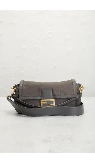 Fendi Shearling Baguette Shoulder Bag | Thumbnail 11 Fendi Shearling Baguette Shoulder Bag | Thumbnail 11