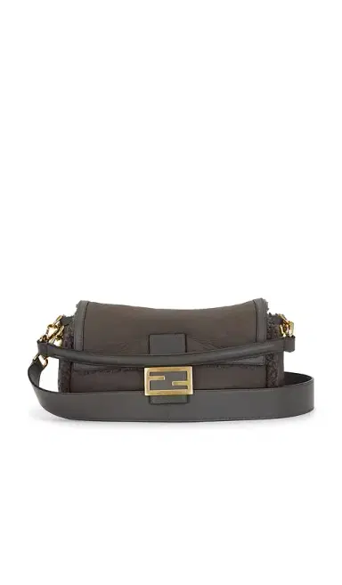 Fendi Shearling Baguette Shoulder Bag | Thumbnail 10 Fendi Shearling Baguette Shoulder Bag | Thumbnail 10