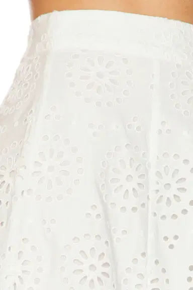 FRAME The Deco Eyelet Skirt | Thumbnail 6 FRAME The Deco Eyelet Skirt | Thumbnail 6