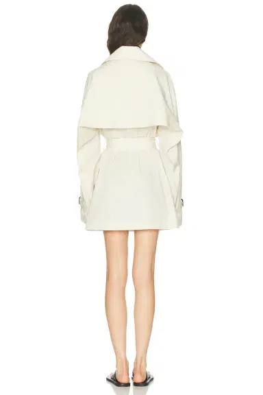Toteme Washed Cotton Trench Coat | Thumbnail 4 Toteme Washed Cotton Trench Coat | Thumbnail 4