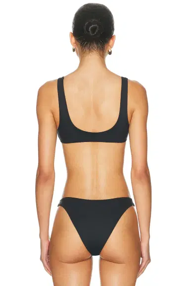 SKIMS Signature Swim Plunge Bikini Top | Thumbnail 3 SKIMS Signature Swim Plunge Bikini Top | Thumbnail 3