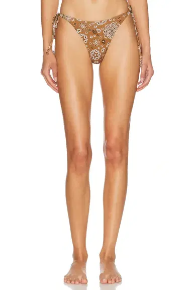 SKIMS Signature Swim Dipped Tie Bikini Bottom | Thumbnail 1 SKIMS Signature Swim Dipped Tie Bikini Bottom | Thumbnail 1