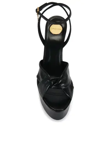 Saint Laurent Franciane Platform Sandal | Thumbnail 4 Saint Laurent Franciane Platform Sandal | Thumbnail 4