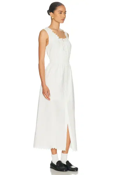 FRAME The Serene Midi Dress | Thumbnail 2 FRAME The Serene Midi Dress | Thumbnail 2