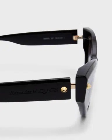 Alexander McQueen Acetate Cat-Eye Sunglasses w/ Studded Detail | Thumbnail 5 Alexander McQueen Acetate Cat-Eye Sunglasses w/ Studded Detail | Thumbnail 5