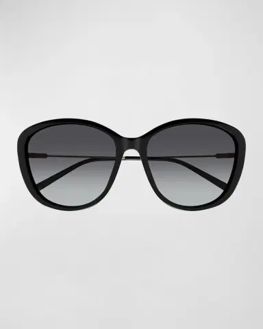 Chloé Gradient Round Acetate Sunglasses | Thumbnail 3 Chloé Gradient Round Acetate Sunglasses | Thumbnail 3