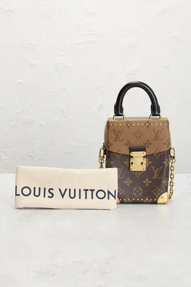 Louis Vuitton Monogram Reverse Camera Box Handbag | Thumbnail 9 Louis Vuitton Monogram Reverse Camera Box Handbag | Thumbnail 9