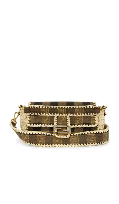 FWRD Renew Fendi Pequin Baguette Shoulder Bag | Thumbnail 8 FWRD Renew Fendi Pequin Baguette Shoulder Bag | Thumbnail 8