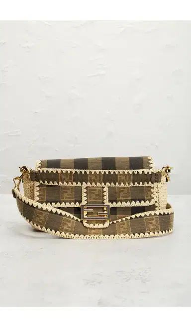 FWRD Renew Fendi Pequin Baguette Shoulder Bag | Thumbnail 9 FWRD Renew Fendi Pequin Baguette Shoulder Bag | Thumbnail 9