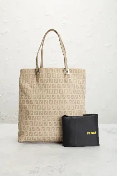 Fendi Zucchino Tote Bag | Thumbnail 9 Fendi Zucchino Tote Bag | Thumbnail 9
