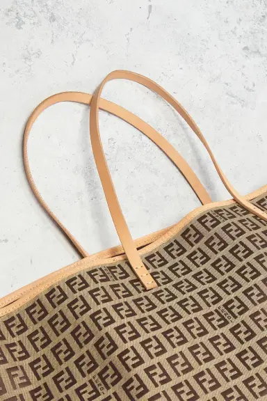 Fendi Zucchino Roll Tote Bag | Thumbnail 9 Fendi Zucchino Roll Tote Bag | Thumbnail 9