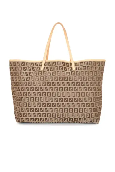 Fendi Zucchino Roll Tote Bag | Thumbnail 1 Fendi Zucchino Roll Tote Bag | Thumbnail 1