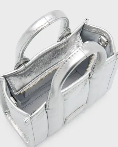 Marc Jacobs The Metallic Leather Crossbody Tote Bag | Thumbnail 3 Marc Jacobs The Metallic Leather Crossbody Tote Bag | Thumbnail 3