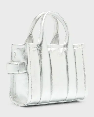 Marc Jacobs The Metallic Leather Crossbody Tote Bag | Thumbnail 6 Marc Jacobs The Metallic Leather Crossbody Tote Bag | Thumbnail 6