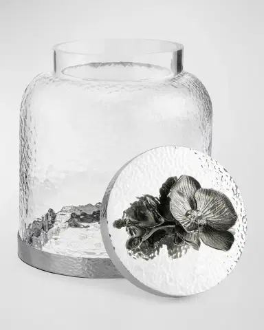 Michael Aram Black Orchid Cookie Jar | Thumbnail 2 Michael Aram Black Orchid Cookie Jar | Thumbnail 2