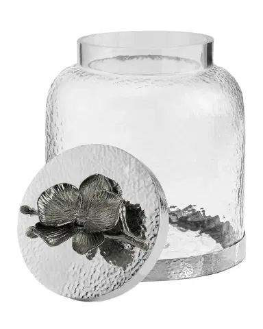 Michael Aram Black Orchid Cookie Jar | Thumbnail 1 Michael Aram Black Orchid Cookie Jar | Thumbnail 1
