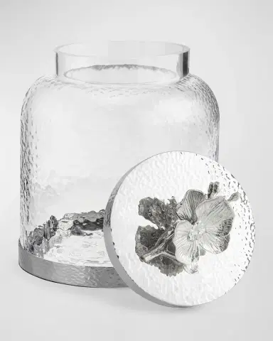 Michael Aram White Orchid Cookie Jar | Thumbnail 2 Michael Aram White Orchid Cookie Jar | Thumbnail 2