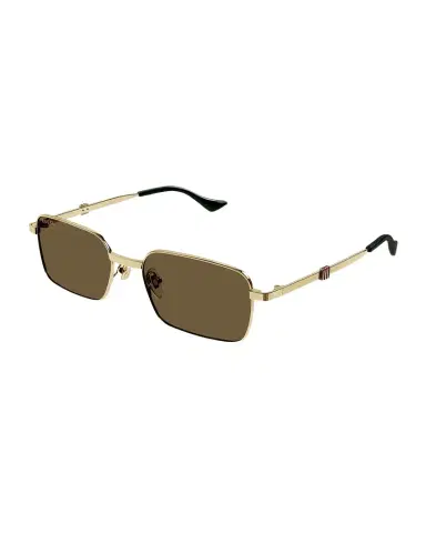 Gucci Men's Metal Rectangle Sunglasses | Thumbnail 1 Gucci Men's Metal Rectangle Sunglasses | Thumbnail 1