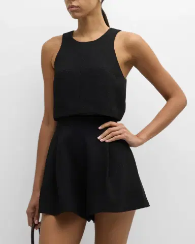 Black Halo Sanibel Two-Piece Romper | Thumbnail 3 Black Halo Sanibel Two-Piece Romper | Thumbnail 3