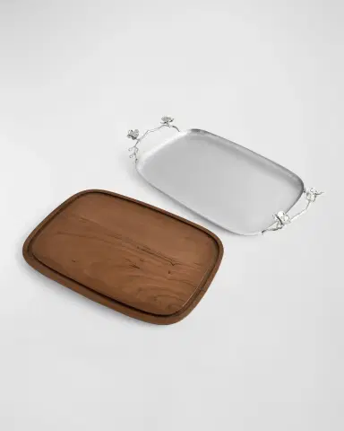 Michael Aram White Orchid Bread Board | Thumbnail 3 Michael Aram White Orchid Bread Board | Thumbnail 3