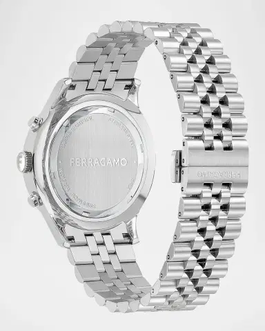 Ferragamo Duo Chrono Bracelet Watch, 42mm | Thumbnail 3 Ferragamo Duo Chrono Bracelet Watch, 42mm | Thumbnail 3