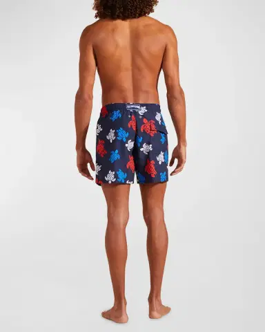 Vilebrequin Men 's Tortues Multicolores Swim Trunks | Thumbnail 4 Vilebrequin Men 's Tortues Multicolores Swim Trunks | Thumbnail 4