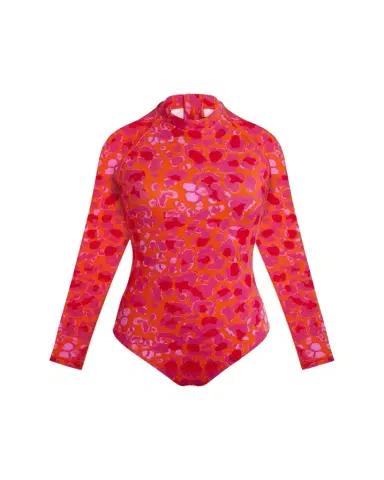 Vilebrequin Abstract Leopard Printed Rashguard One-Piece Swimsuit | Thumbnail 1 Vilebrequin Abstract Leopard Printed Rashguard One-Piece Swimsuit | Thumbnail 1