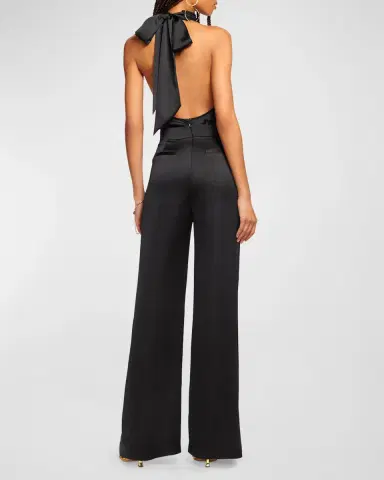 Ramy Brook Tatiana Backless Halter Jumpsuit | Thumbnail 3 Ramy Brook Tatiana Backless Halter Jumpsuit | Thumbnail 3