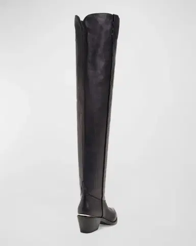 Partlow Julia Leather Over-The-Knee Western Boots | Thumbnail 3 Partlow Julia Leather Over-The-Knee Western Boots | Thumbnail 3