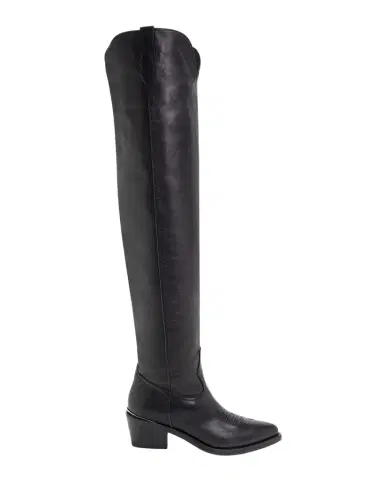 Partlow Julia Leather Over-The-Knee Western Boots | Thumbnail 1 Partlow Julia Leather Over-The-Knee Western Boots | Thumbnail 1